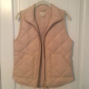 J. Crew nude vest
