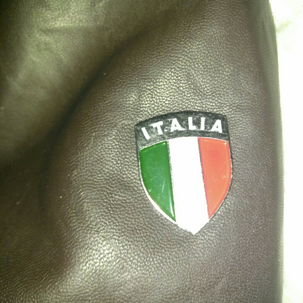 Brand nee Italia Brown leather jacket