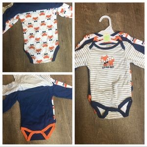 3 PK along sleeved onesies baby gear