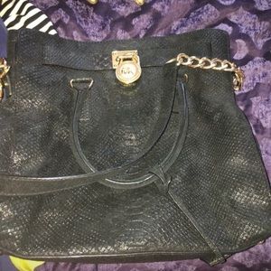 Saks special edition snake skin MK bag