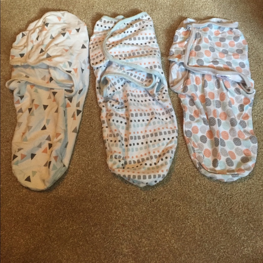 3 Month swaddles
