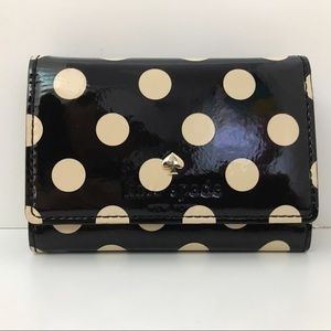 Kate Spade Polka Dot Card Holder