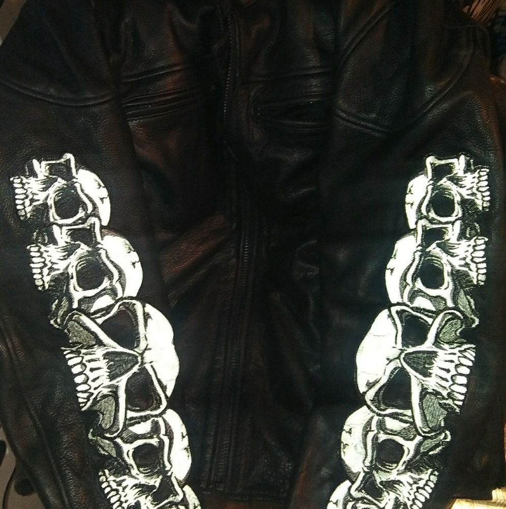 Wilsons leather bike jacket