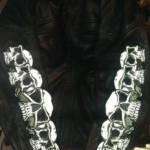 Wilsons leather bike jacket