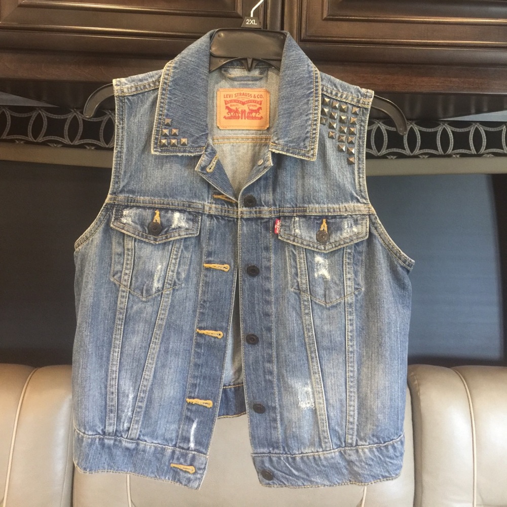 Authentic LEVI denim vest