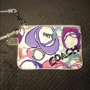 Coach Wristlet