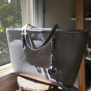 Michael Kors Silver Tote