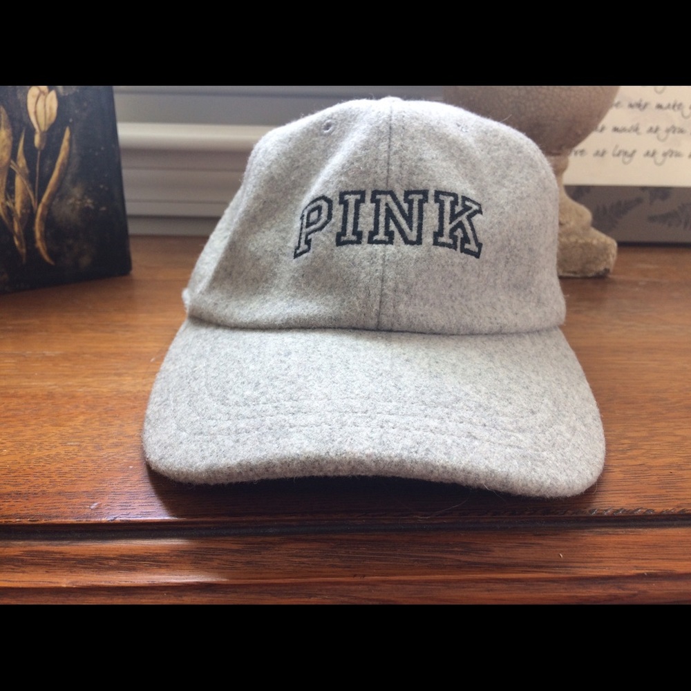Pink VS hat