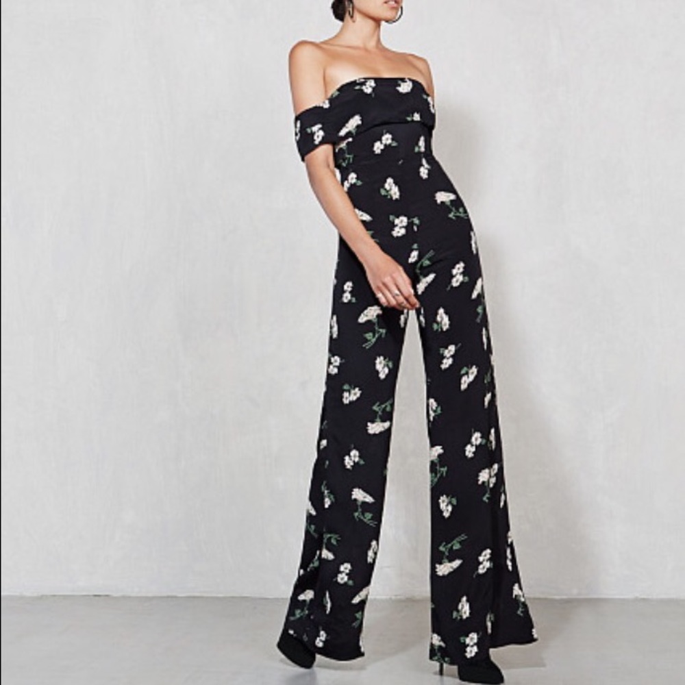 ❌SOLD❌ Reformation Odelle Floral Jumpsuit - Picture 1 of 5