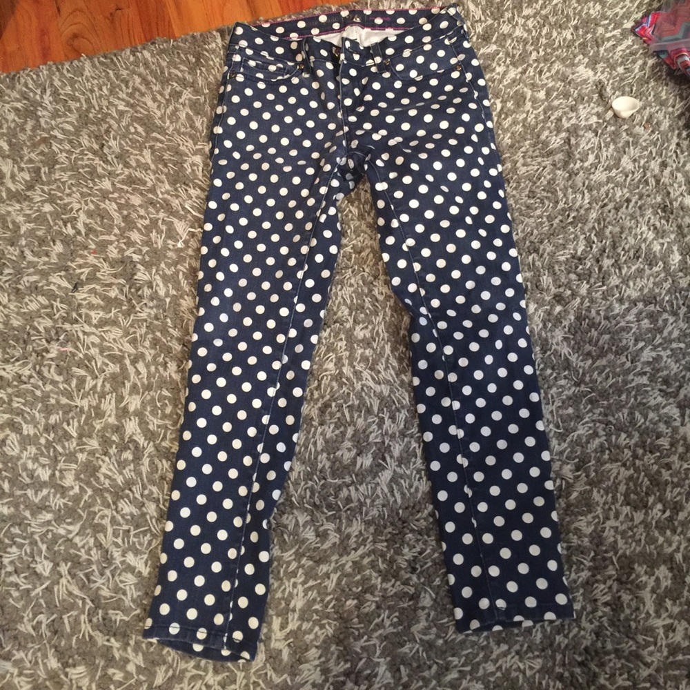 Kate Spade Polka Dot Jeans