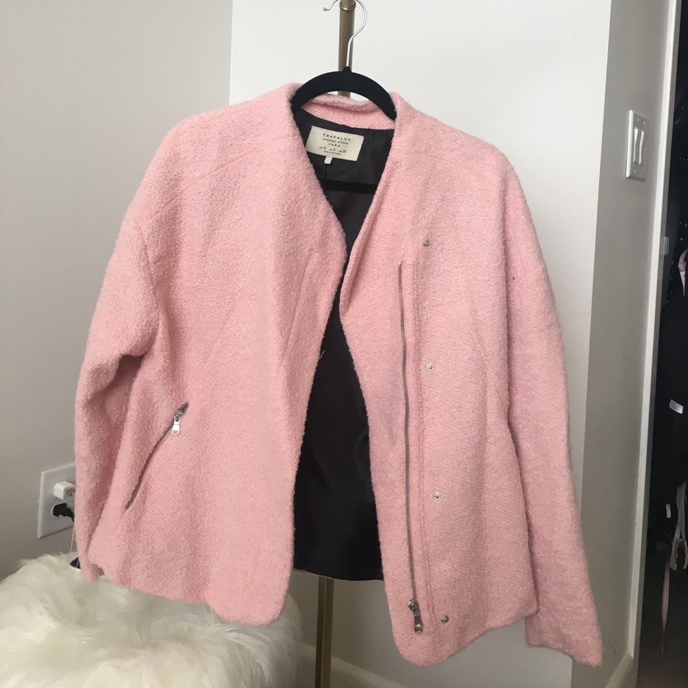 Pink Zara Coat