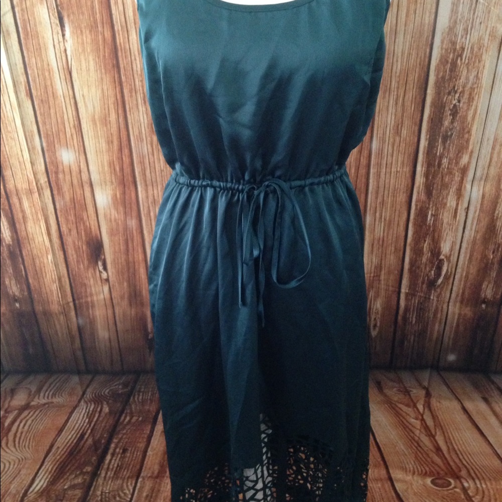 4 for $10 Turquoise dress cutout bottom