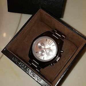 Authentic Michael Kors Cocoa Metal Watch