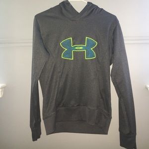 Grey under armour sweatshirt
