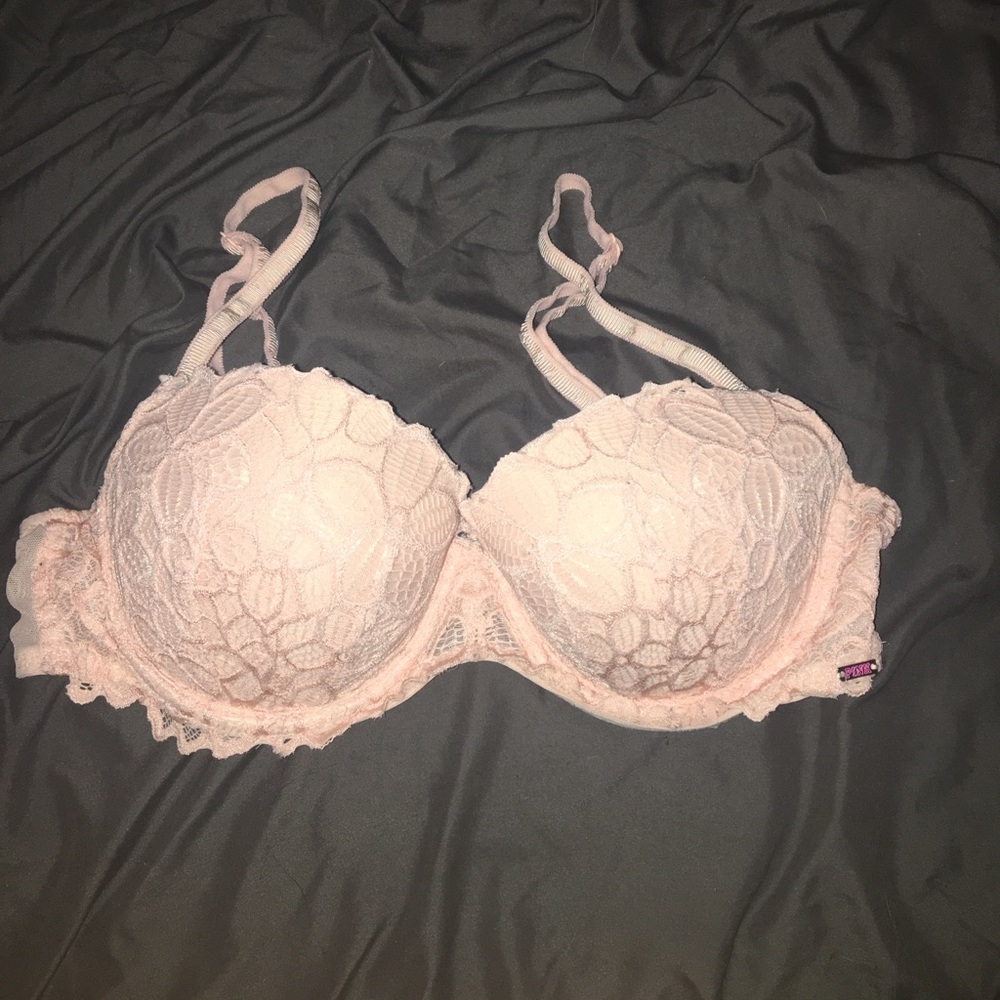 VS PINK Pink Lace PushUp