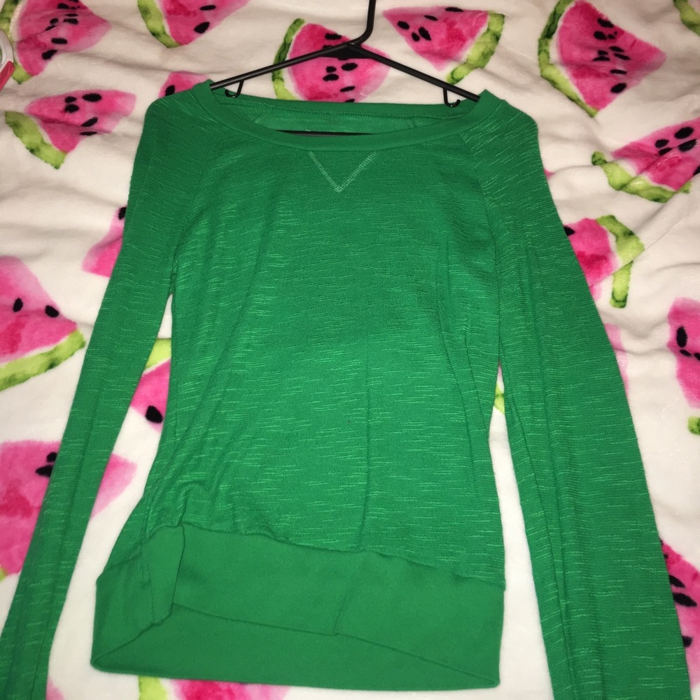 Green sweater