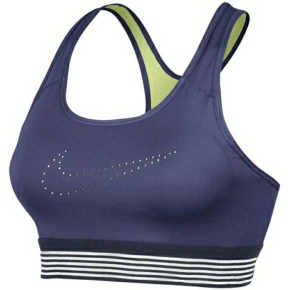 Nike Tops - Nike Dri Fit Purple Padded Sports Bra L - NWT