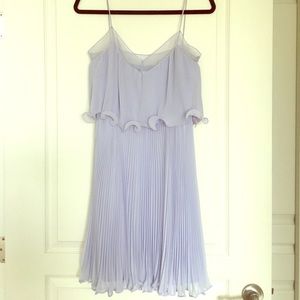 ERIN Erin Featherston Pleated Flutter Dress