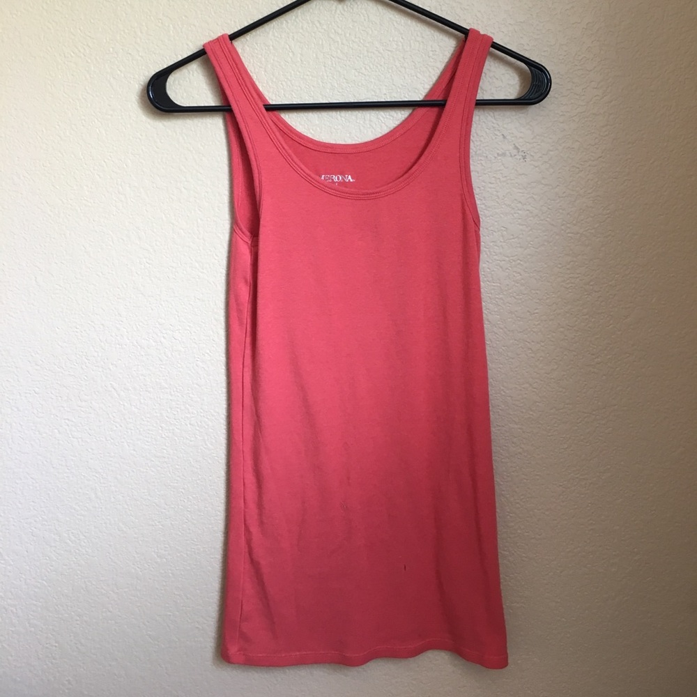 Orange Tank Top