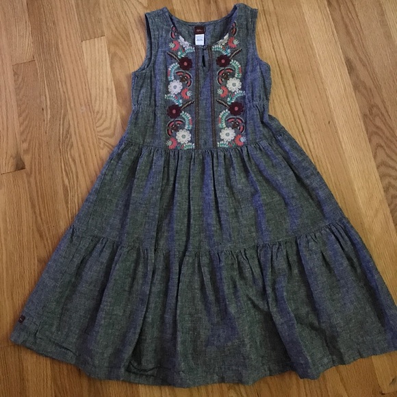 Tea Collection Other - Girls tea collection 2T chambray dress Tea Collection Other - Girls tea collection 2T chambray dress