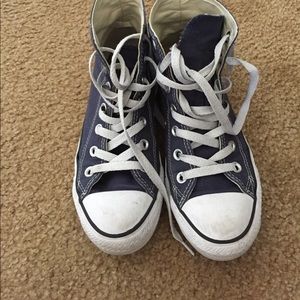 Navy Hi Converse