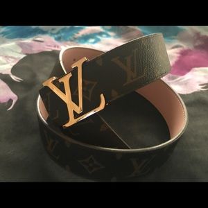 Louis Vuitton Leather Belt