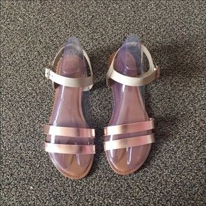 Rose Gold Sandals