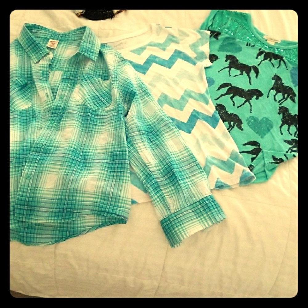 Girls Shirt Lot