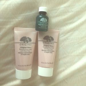 2 Origins original skin masks, super spot remover