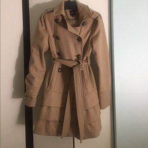 Camel color express coat