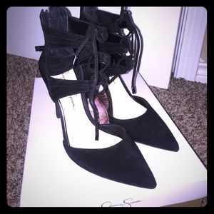 Jessica Simpson Caleya Suede Pumps