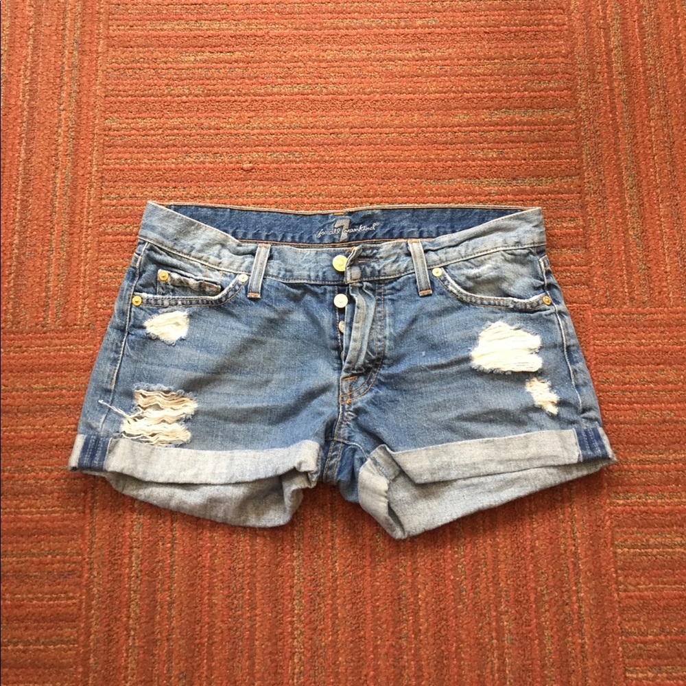 Jean shorts