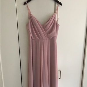 Hayley Paige Rose Chiffon Bridesmaid Dress