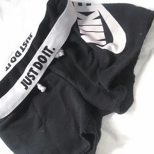 Nike sweatpants shorts