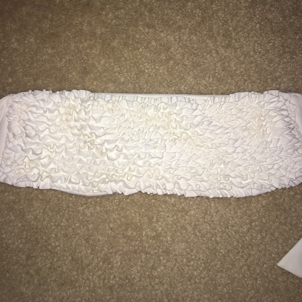 cute strapless bathing suit