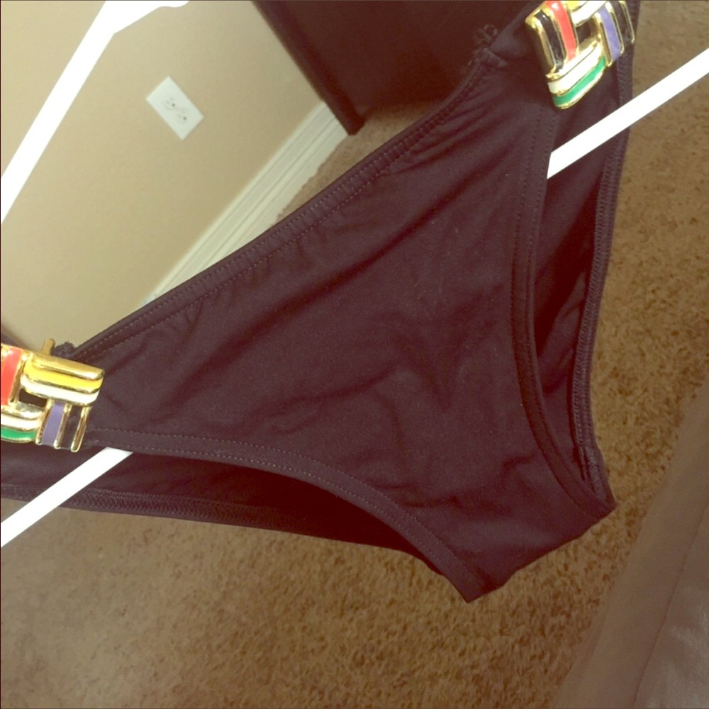 Victoria Secret Swim Bottoms Black