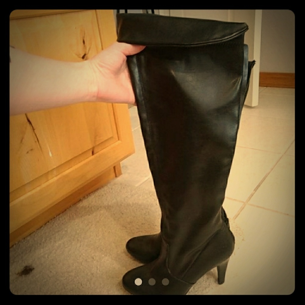 Black Boot Heels
