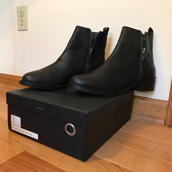 Alias Mae Dion Burnished Black Leather Boot - Picture 1 of 7