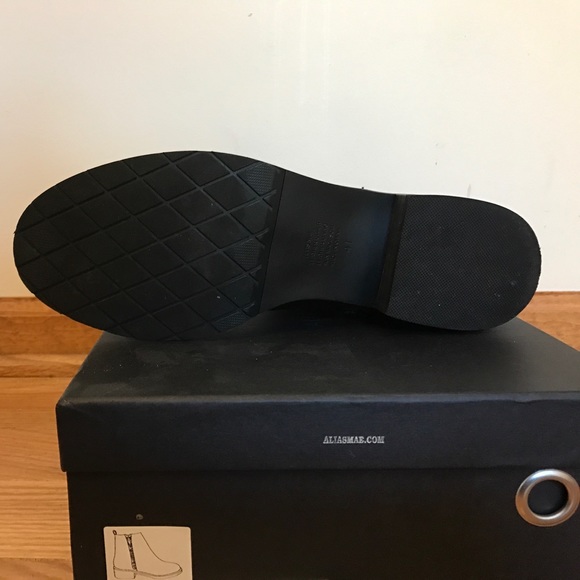 Alias Mae Dion Burnished Black Leather Boot - Picture 7 of 7