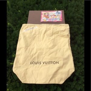 Authentic Louis Vuitton Drawstring Dustbag