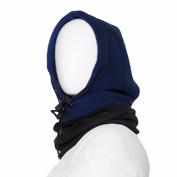 🔥NEW🔥 6-in-1 Fleece Hoodie Balaclava Navy Unisex - Picture 3 of 3