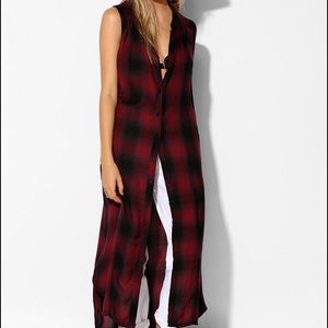 BDG Grunge Sleeveless Maxi Tunic