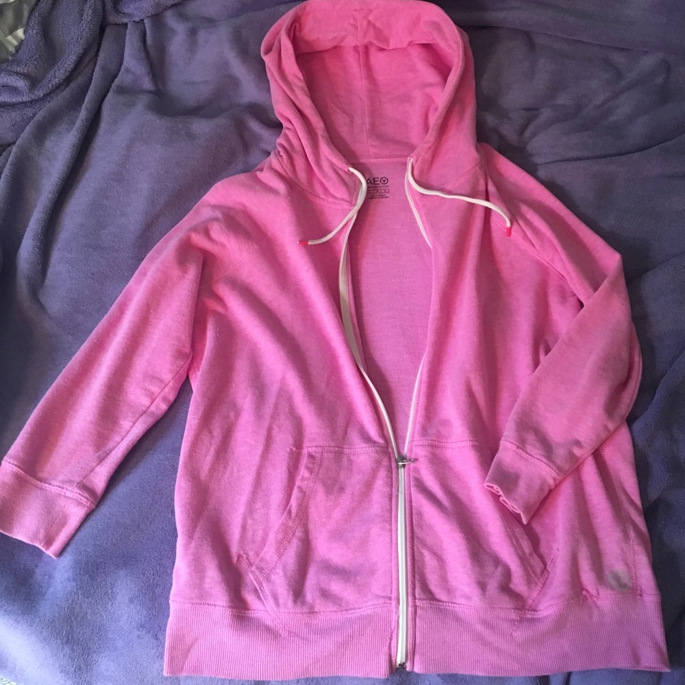 AE pink jacket size L.