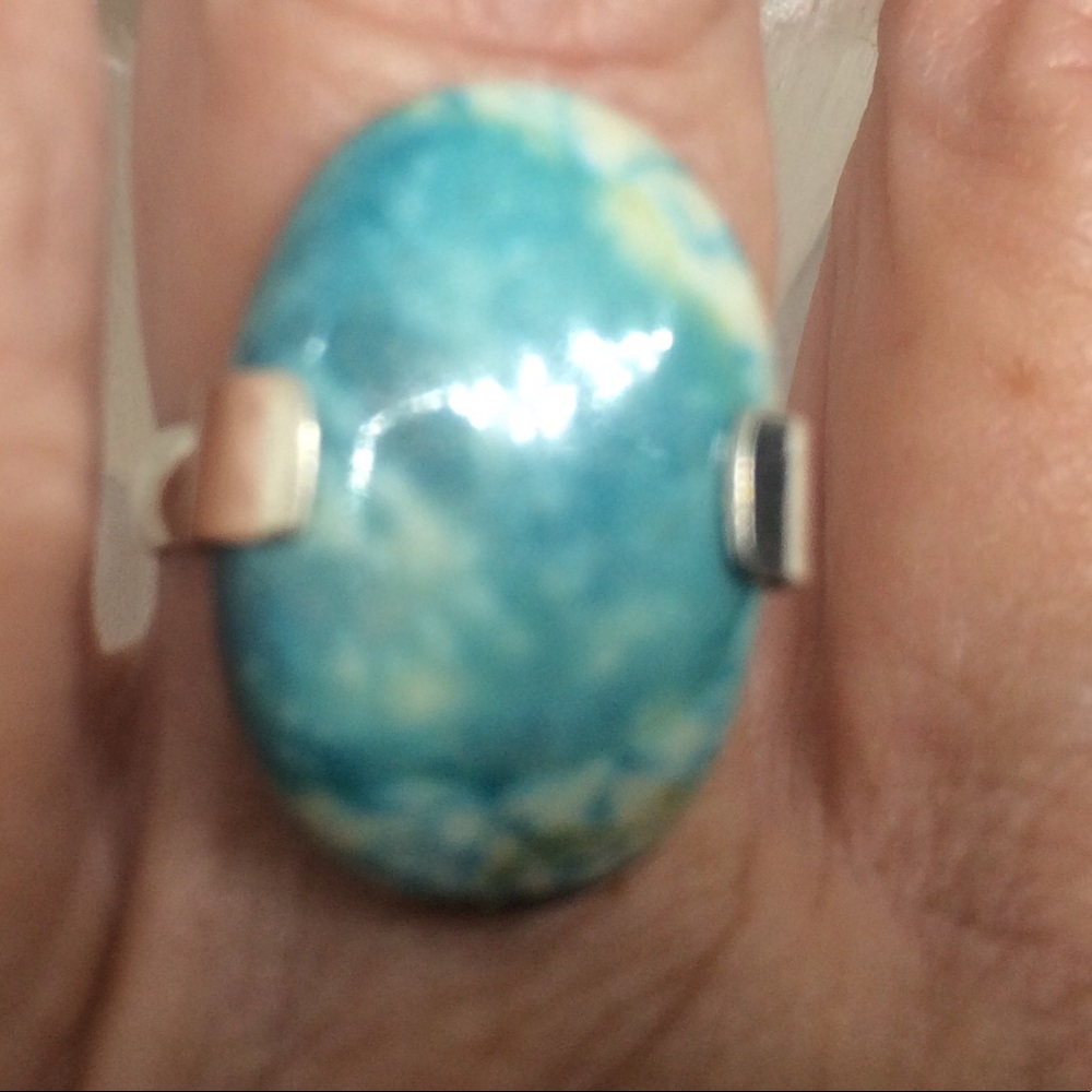 ⬇️SALE‼️🎀HANDCRAFTED COBRA JASPER RING - Picture 5 of 7