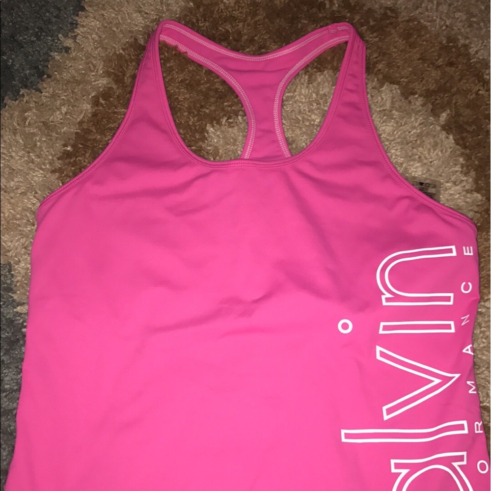 Calvin Klein tank tops.