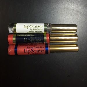 Pomegranate Lipsense/Rose gloss/oops remover
