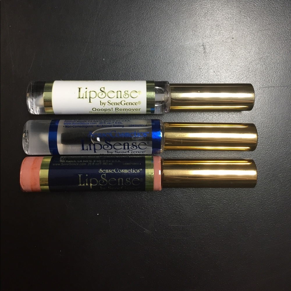 First love Lipsense/glossy gloss/oops remover