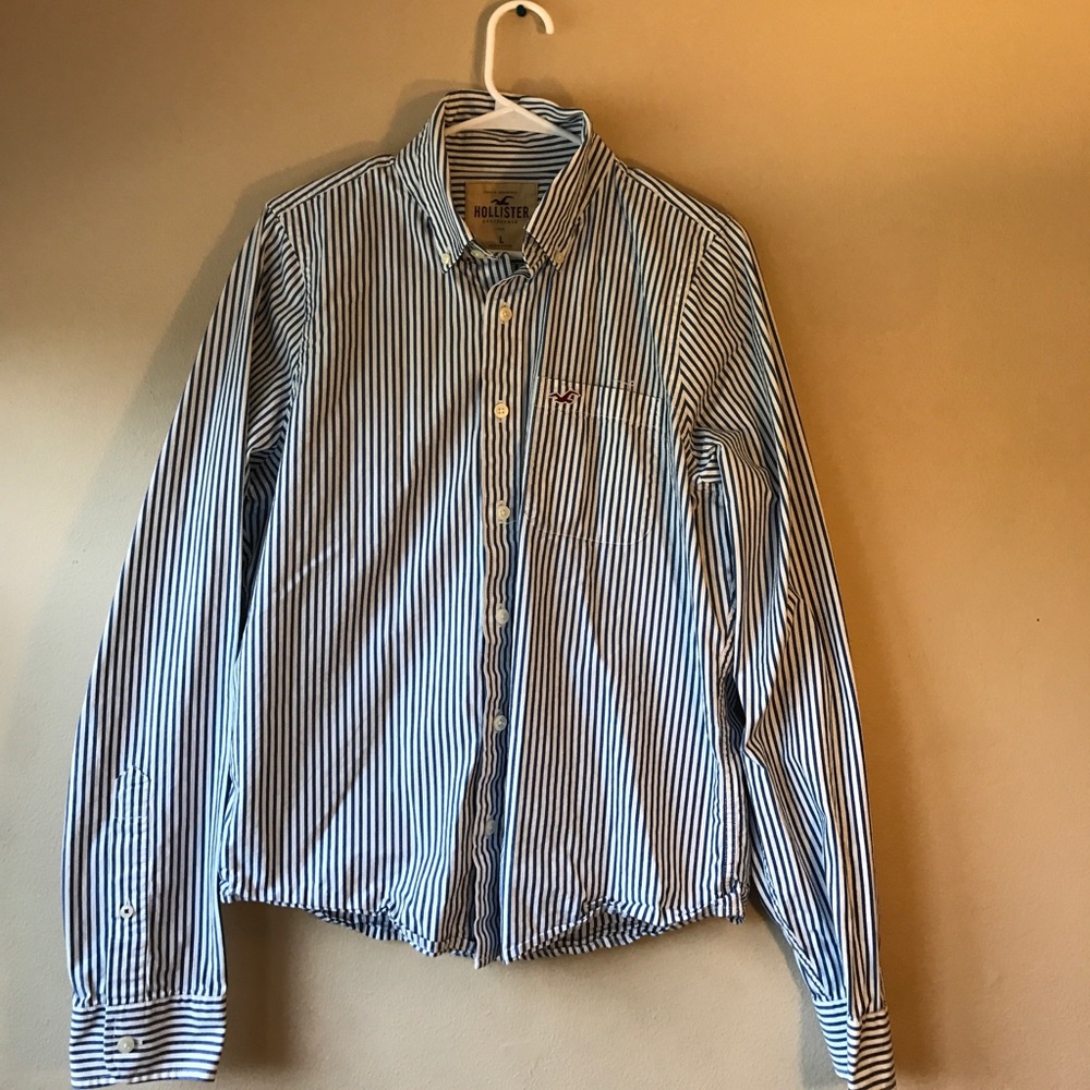 Hollister Stripped Dress Shirt