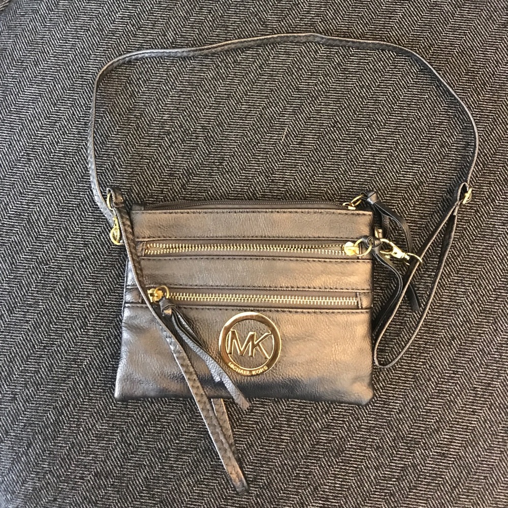 Michael Kors Crossbody Pewter