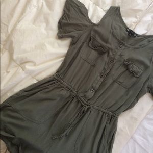 Army Green Romper